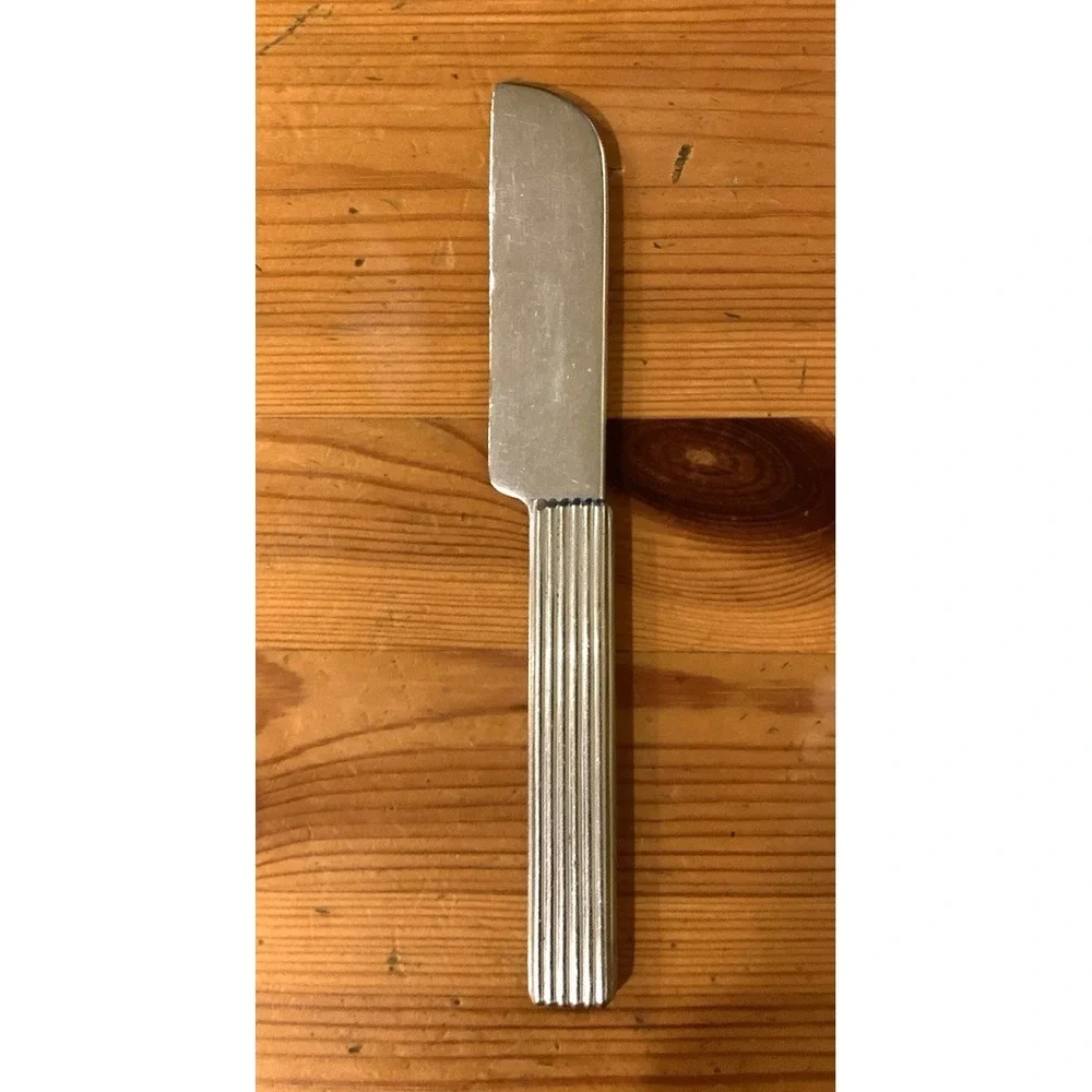 Chase USA Cheese Knife Chrome Plated Walter Von Nessen Art Deco READ